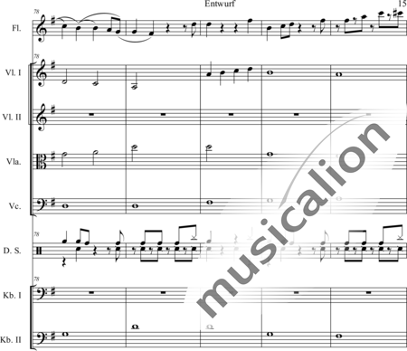 Schaepers, Felix: Modern play - Flauta+[Vla2+Cb2+Vl+Vc]+Perc:15