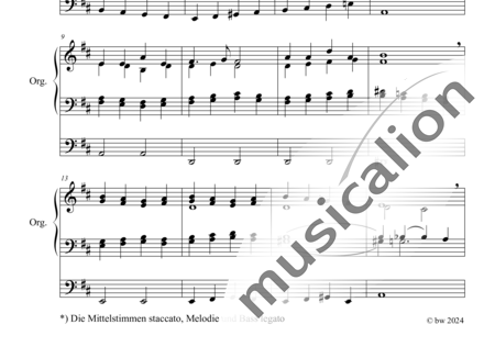Sullivan, Arthur: Immer mutig vorwärts (1) - Orgel>mPed:1