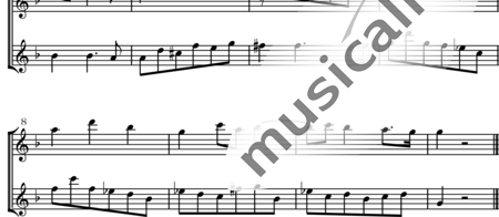Telemann, Georg Philipp: Largo (für Blockflöten) - Bearbeitung - Blockflöte 2:1