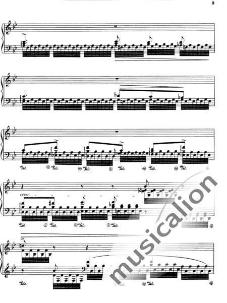 Liszt, Franz
: Estudio 1 de "Grandes Estudios de Paganini" - Piano:3