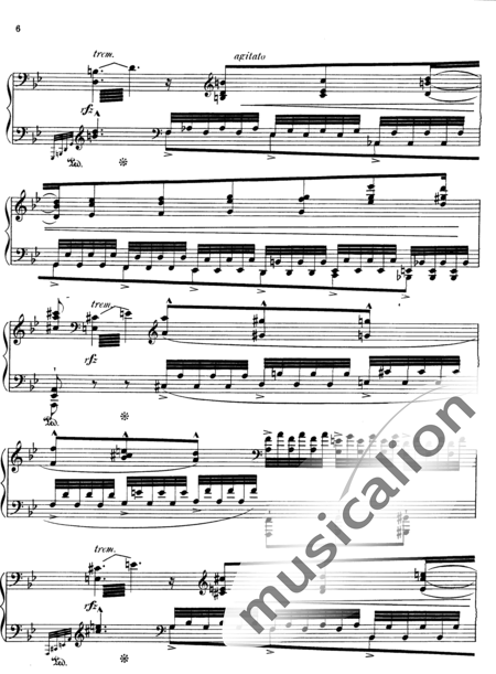 Liszt, Franz
: Estudio 1 de "Grandes Estudios de Paganini" - Piano:6