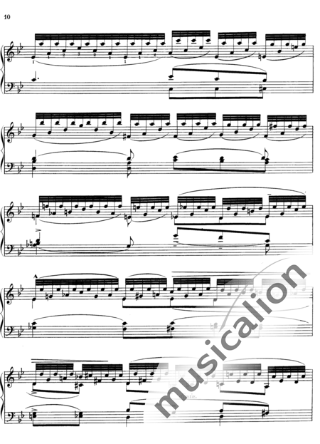 Liszt, Franz
: Estudio 1 de "Grandes Estudios de Paganini" - Piano:10