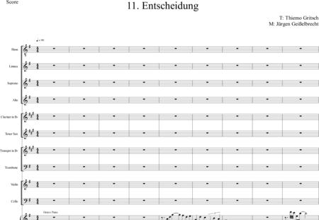 Geißelbrecht, Jürgen: Musical: White as Snow - 11. Decision - Solo>sop/alto/Ten+[Pno]+Guit.+[Clar]+[Vl+Vc]+[Trp+Trb]+[Sx]+Perc+[|oi]+[Sy+B-Elec]:0