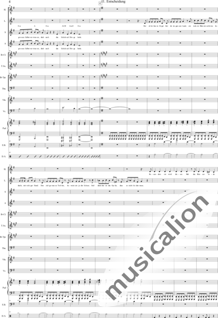 Geißelbrecht, Jürgen: Musical: White as Snow - 11. Decision - Solo>sop/alto/Ten+[Pno]+Guit.+[Clar]+[Vl+Vc]+[Trp+Trb]+[Sx]+Perc+[|oi]+[Sy+B-Elec]:4