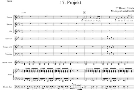 Geißelbrecht, Jürgen: Musical: White as Snow - 17. Project - Solo>sop/alto/Ten+[Pno]+Guit.+[Clar]+[Vl+Vc]+[Trp+Trb]+[Sx]+Perc+[|oi]+[Sy+B-Elec]:0