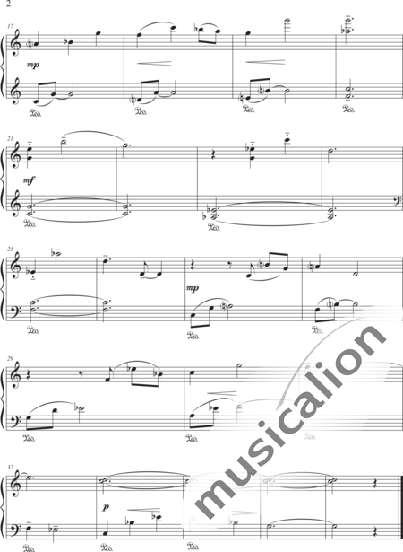 Cho, Soojin: A Nightingale - Klavier:2