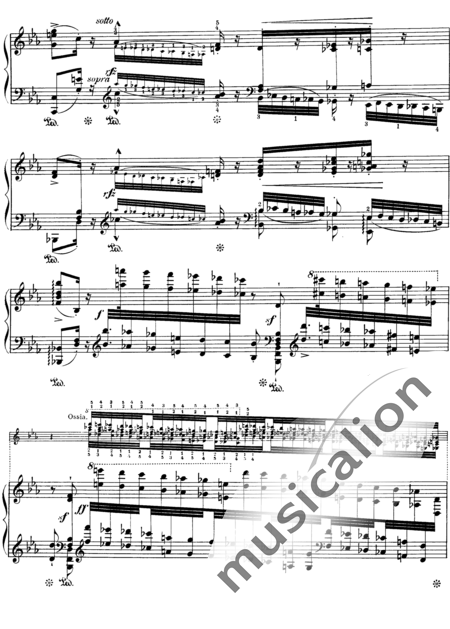 Liszt, Franz
: Estudio 2 de "Grandes Estudios de Paganini" - Piano:3