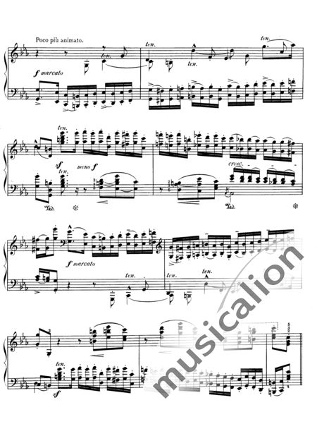 Liszt, Franz
: Estudio 2 de "Grandes Estudios de Paganini" - Piano:5