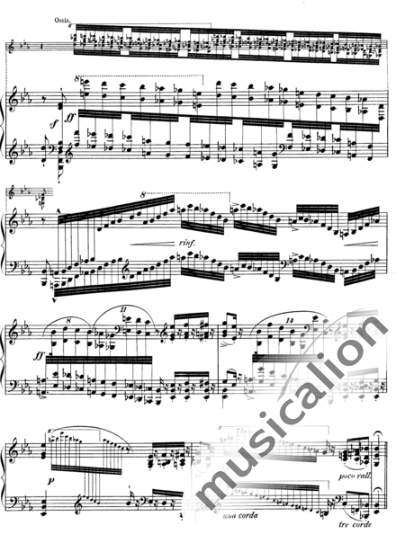 Liszt, Franz
: Estudio 2 de "Grandes Estudios de Paganini" - Piano:10