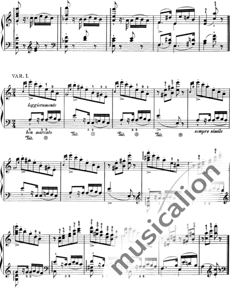 Liszt, Franz: Étude 6 from "Grandes Études de Paganini" - Piano:2