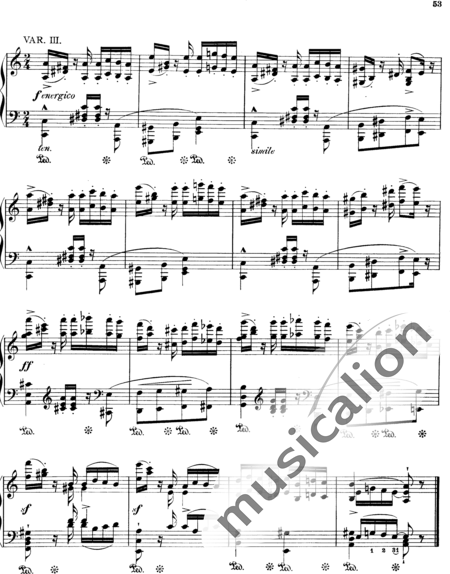 Liszt, Franz: Étude 6 from "Grandes Études de Paganini" - Piano:4