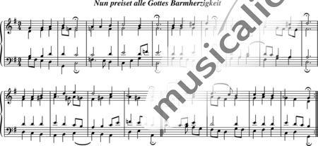 Bach, Johann Sebastian: Alabad todos la misericordia de Dios - Piano:0