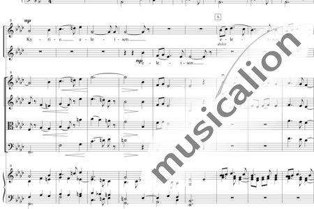 Fauré, Gabriel: Messe Basse (Mass) - Solo>sop+Choir>SS+[Vln2+Vla+Vlc]+Org:1