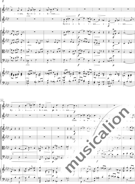Fauré, Gabriel: Messe Basse (Mass) - Solo>sop+Choir>SS+[Vln2+Vla+Vlc]+Org:2