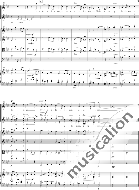 Fauré, Gabriel: Messe Basse (Mass) - Solo>sop+Choir>SS+[Vln2+Vla+Vlc]+Org:3