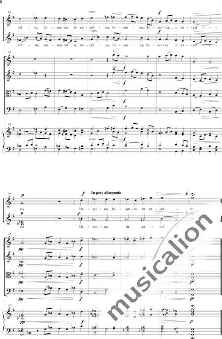 Fauré, Gabriel: Messe Basse (Mass) - Solo>sop+Choir>SS+[Vln2+Vla+Vlc]+Org:6