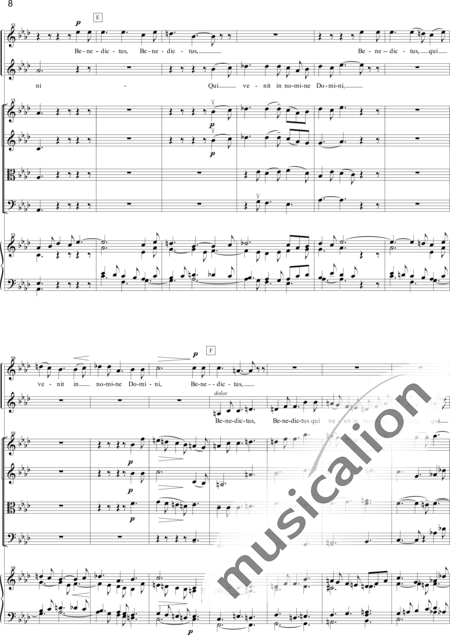 Fauré, Gabriel: Messe Basse (Mass) - Solo>sop+Choir>SS+[Vln2+Vla+Vlc]+Org:8