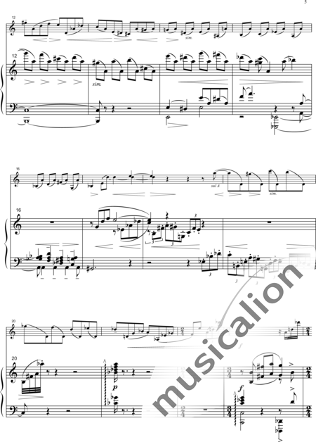 Blömer, Rüdiger: Escenas a dúo - Violín+Piano:4