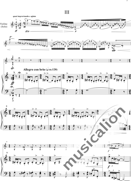 Blömer, Rüdiger: Escenas a dúo - Violín+Piano:6