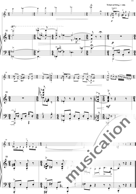 Blömer, Rüdiger: Escenas a dúo - Violín+Piano:10