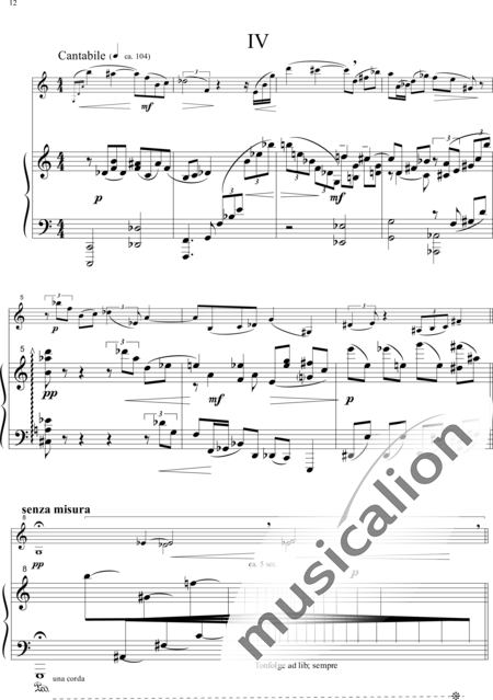 Blömer, Rüdiger: Escenas a dúo - Violín+Piano:11