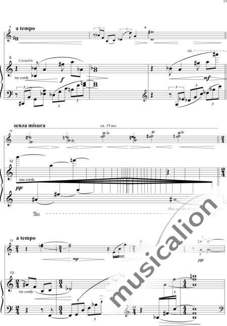 Blömer, Rüdiger: Escenas a dúo - Violín+Piano:12