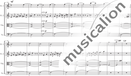 Schäfer, Martina: Streichquartett exercitiorum - Streichquartett exercitiorum 3. Satz: oratio - Violine 2+[Vla+Vc]:6