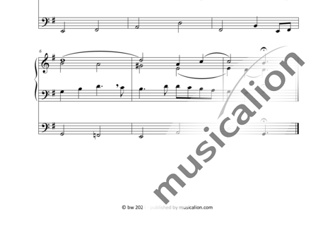 Siegert, Gottlob: Du lieber, heil'ger frommer Christ' (2) - (You Dear, Holy, Pious Christ) - Órgano>cPed:1