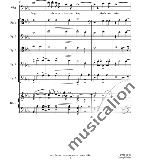Lehár, Franz: Gern hab ich die Fraun geküßt (Gladly, I Kissed the Woman) - Fagot +Piano:3
