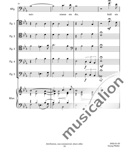 Lehár, Franz: Gern hab ich die Fraun geküßt (Gladly, I Kissed the Woman) - Fagot +Piano:19