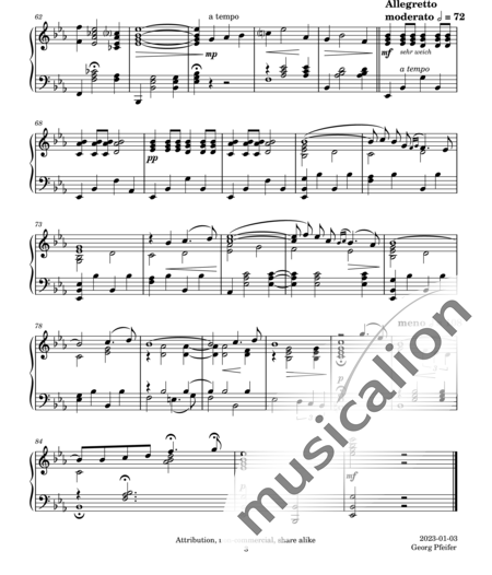 Lehár, Franz: Gern hab ich die Fraun geküßt (Gladly, I Kissed the Woman) - Fagot +Piano:30