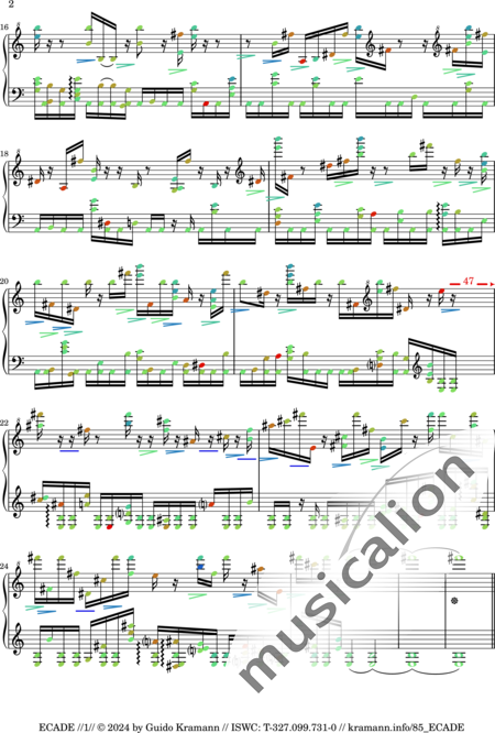 Kramann, Guido: ECADE //1// - Piano:2
