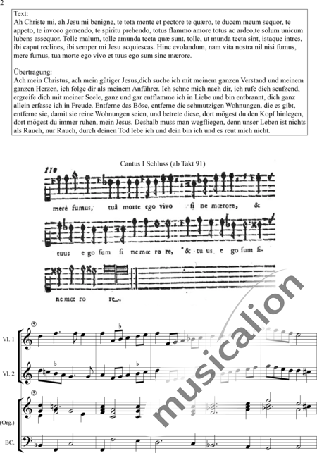 Rovetta, Giovanni: O Christe mi - Chor>SSATTB+BC+Vl2:2