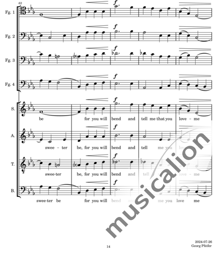 Anonymus, Unknown: Danny Boy - Choir>SATB+Bassoon C 4:14