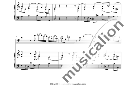 Festing, Michael Christian : Adagio - Violoncello+Orgel:1