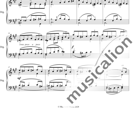 Bentz, Auguste: Offertoire A-Dur - Orgel>mPed:1