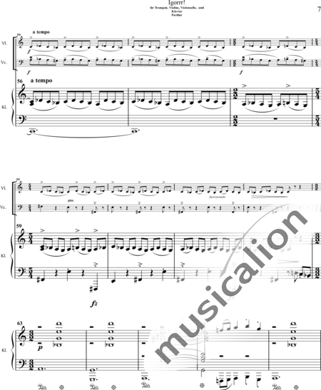 Blömer, Rüdiger: Igorrr! - Violín+Trompeta +Pno+Vc:7