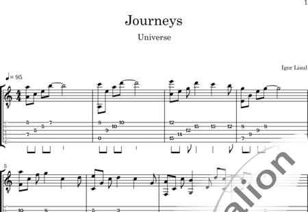 Lisul, Igor: Journeys - Gitarre:0