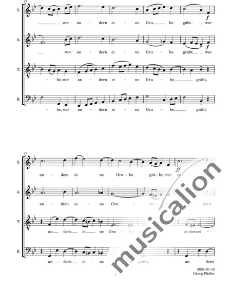 Lemmens, Nicholas-Jaques: Risoluto - Chor>SATB+Flöte C+[ObC+KlarB+FgC]:22