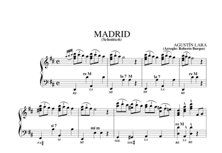 Lara, Agustin: Madrid - Akkordeon:0