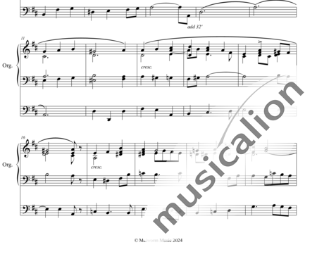 Oakeley, Herbert Stanley: Andante D-Dur - Orgel>mPed:1