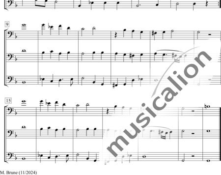 Monteverdi, Claudio: Son Questi i Crespi Crini - Trombone 3:1