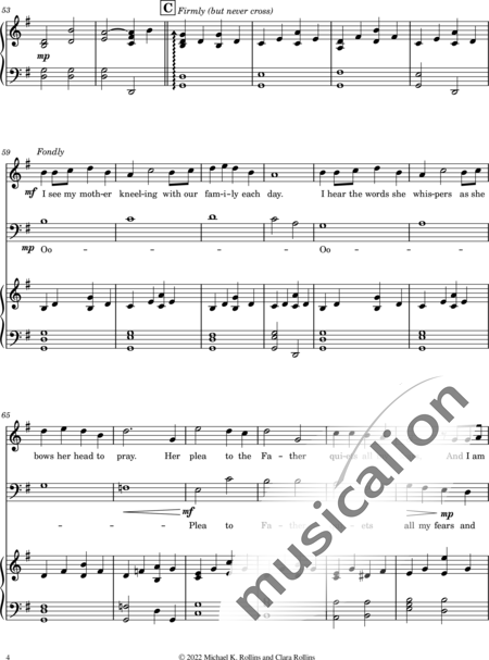 McNaughton, John Hugh: Love Is Spoken at Home - Coro>SAB+Piano:4