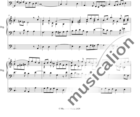 Mendelssohn, Arnold
: Choralr arrangement " Vom Himmel hoch, da komm ich her" (''From Heaven Above to - Órgano>cPed:1