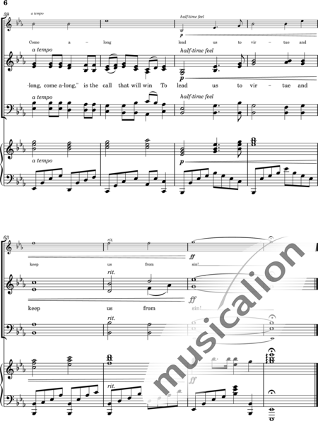 MacPherson, Christina: Come Along, Come Along - Solo>Sop+Chor>SATB+Kl:6