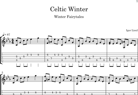 Lisul, Igor: Celtic Winter - Guirarra:0