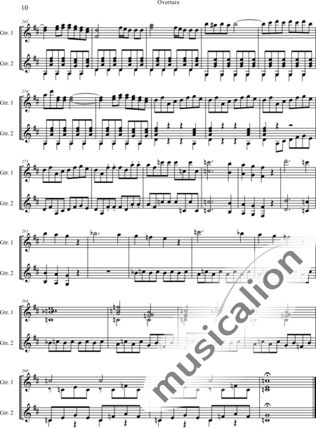 Mozart, Wolfgang Amadeus: Overtura Don Giovanni - Guitar 2:10