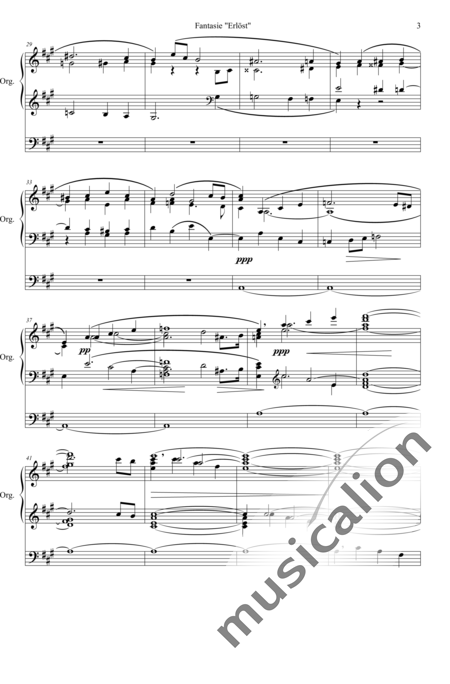 Stehle, Johann Gustav Eduard: Fantasie "Erlöst" (Fantasy “Redeemed”) - Organ>wped:3