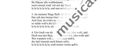Anonymus, Unknown: Wohlauf in Gottes schöne Welt (Out Into God's Lovely World) - Solo>x:1
