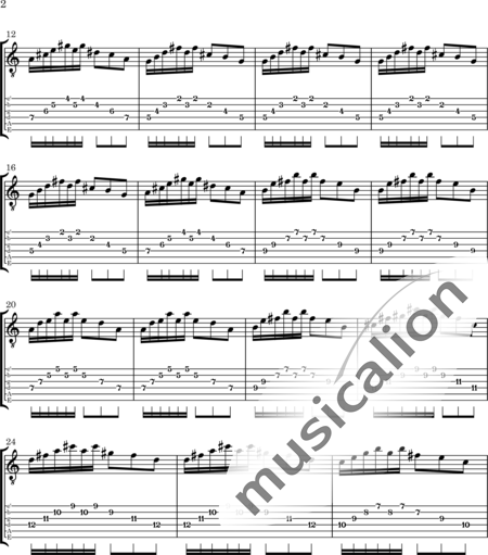 Lisul, Igor: Snowfall - Gitarre:2